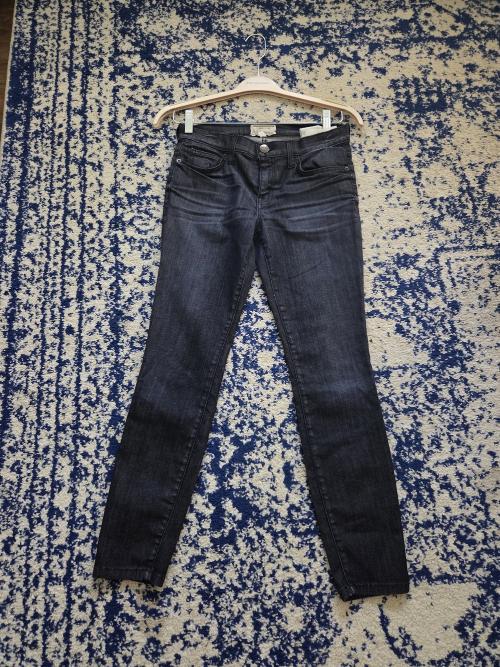 Current/Elliott Women's Skinny Jeans - Dark Indigo